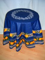 Zitronen Tischdecke Acryl beschichtet