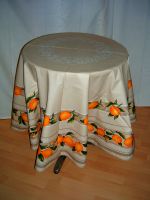 Zitronen Tischdecke Acryl beschichtet